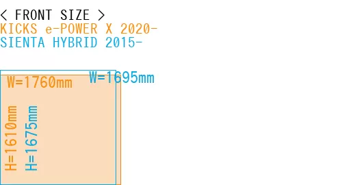 #KICKS e-POWER X 2020- + SIENTA HYBRID 2015-